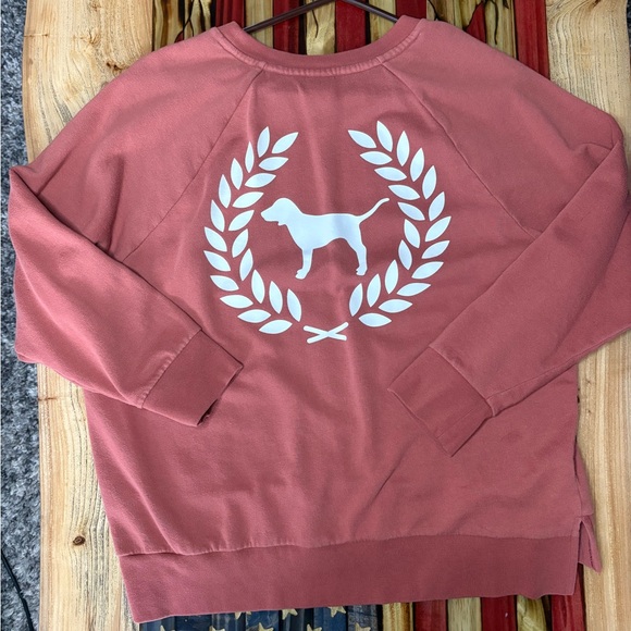 PINK Victoria's Secret Sweaters - Victorias Secret Pink Long Sleeve Medium Crewneck Sweatshirt